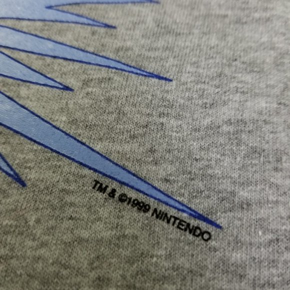 Vintage 90s Pokemon Pokeball Ash T Shirt All Over - Picture 6 of 9